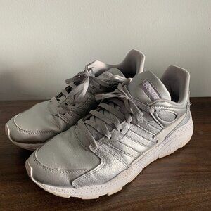 USED-Women's Adidas CloudFoam Shoes-Size 10